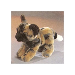 African Wild Dog Plush 9"