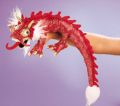 Small Red Dragon Puppet