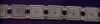 Placket Belt Link Scroll w/Crystal