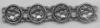 Placket Belt Link Tudor Rose