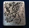 Rampant Gryphon Concho