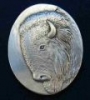 Buffalo or Bison Brooch